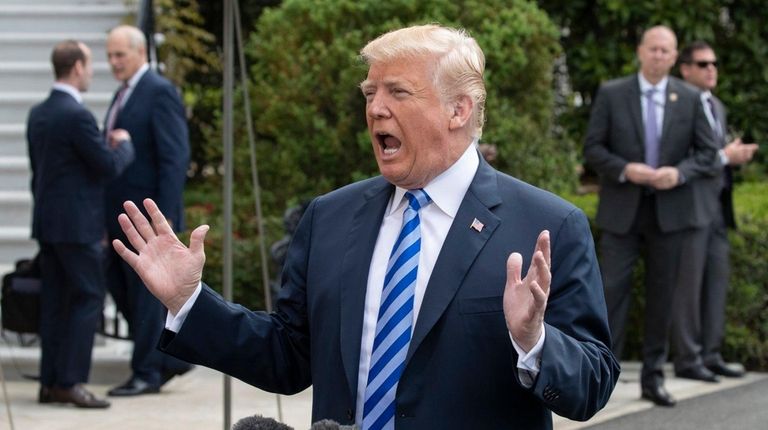 President Donald Trump, seen in Washington, D.C., on