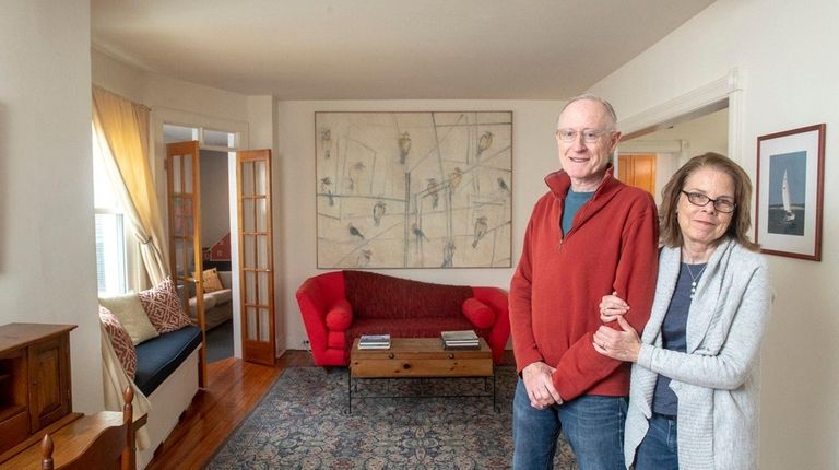 Bob and Susan Werber at their Port Washington