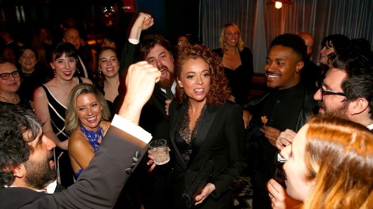 Comedian Michelle Wolf attends a party after the