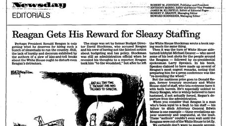 A Newsday editorial from 1988.