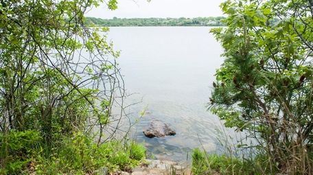 The view of Fort Pond from the Fort