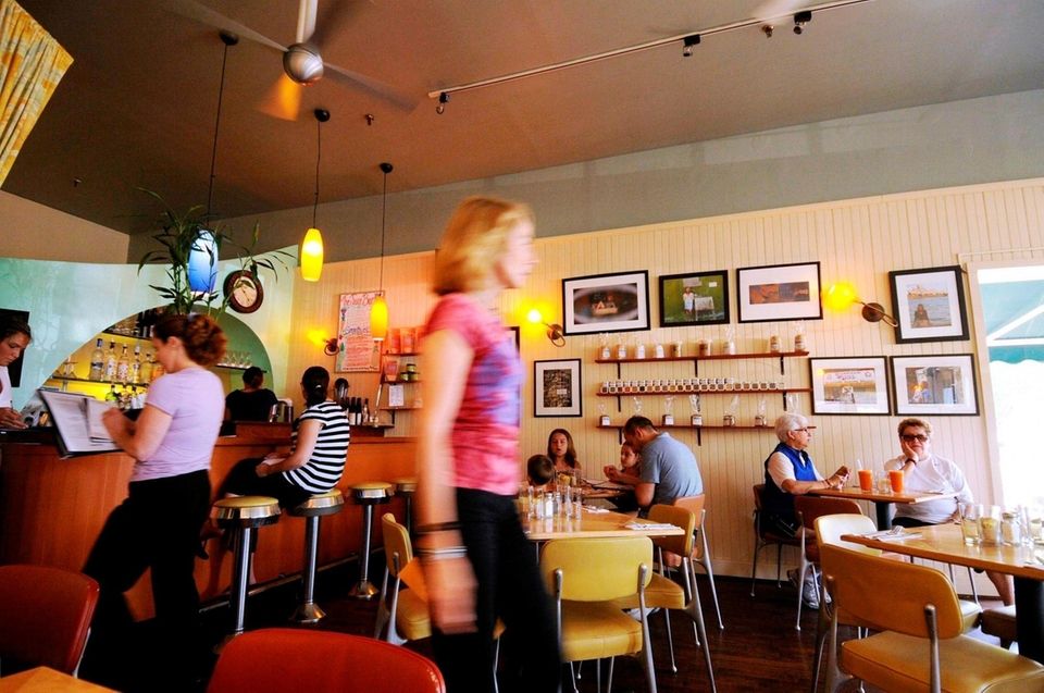 The interior of Babette's, a restaurant in East