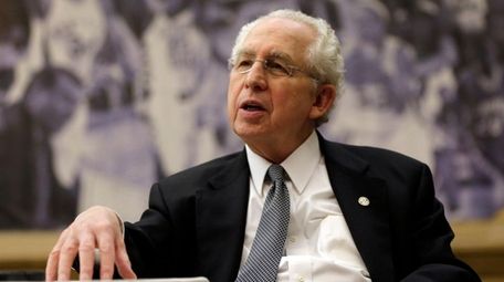 Former Southeastern Conference Commissioner Mike Slive, shown here