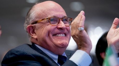 Rudy Giuliani, seen in Washington on May 5,