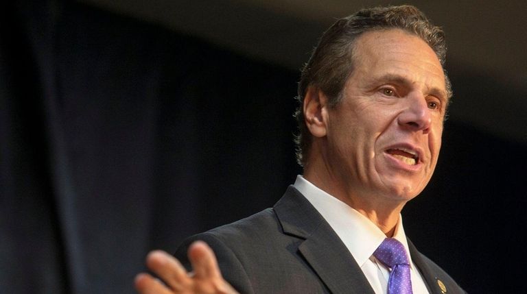 Gov. Andrew M. Cuomo, seen Oct. 29, 2017,