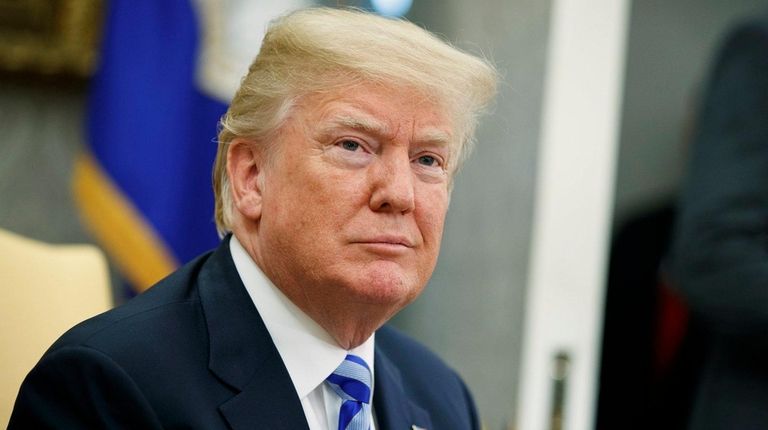 President Donald Trump tweeted that he and Senate