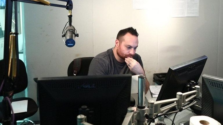 Brian Monzo produces Mike Francesa's radio show on