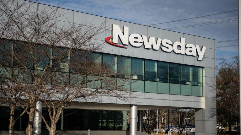 Newsday's headquarters in Melville, seen here on Feb.