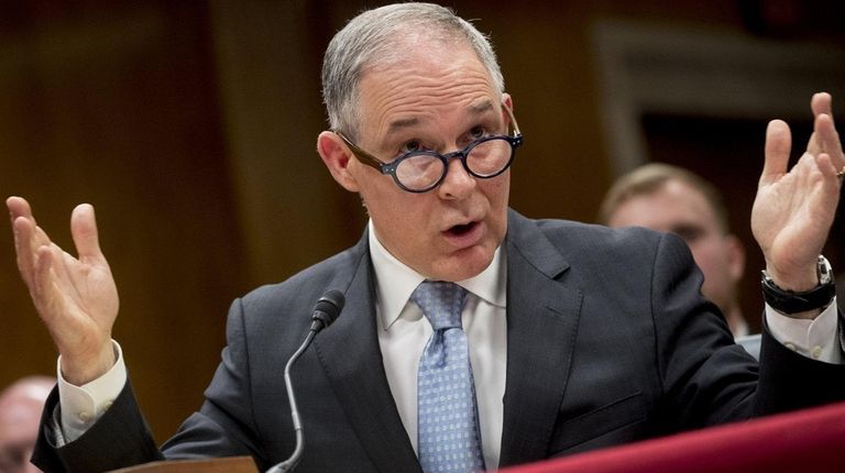 EPA Administrator Scott Pruitt, seen here on May