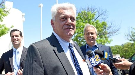 John Venditto leaves federal court in Central Islip