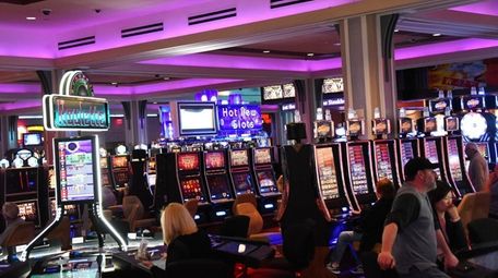 Video lottery terminals at Resorts World Casino at