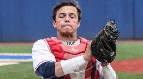 St. John the Baptist catcher Logan O'Hoppe.
