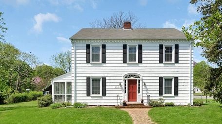 This four-bedroom Southold home was built on the