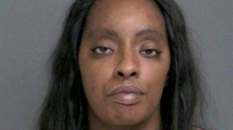 Davina Williams, 35, of Selden, was charged with