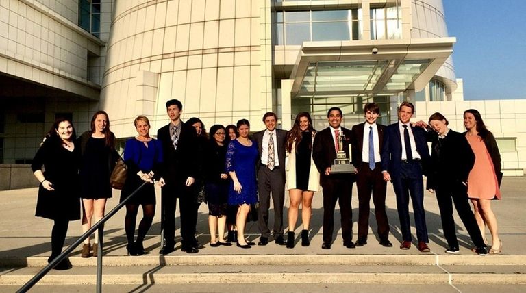 Huntington High School's mock trial team was this