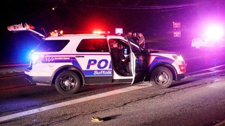 The scene on State Route 109 in East