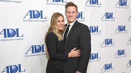 Tracey Kurland and Trevor Engelson attend the Anti-Defamation