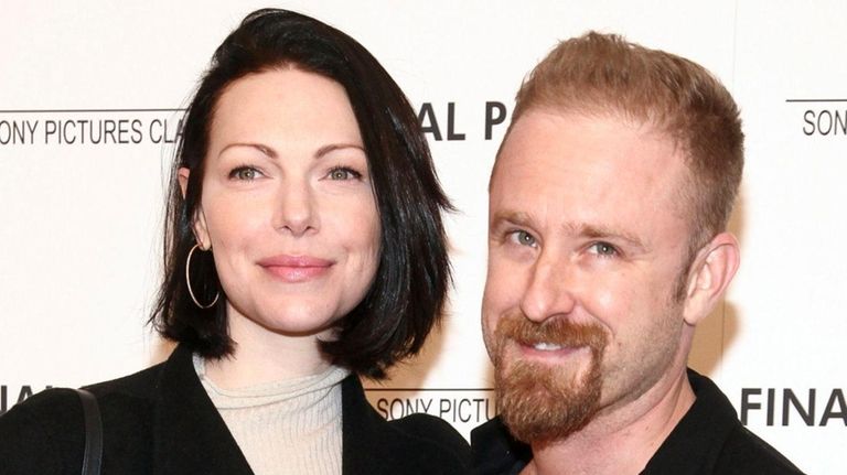 Laura Prepon and Ben Foster attend a screening