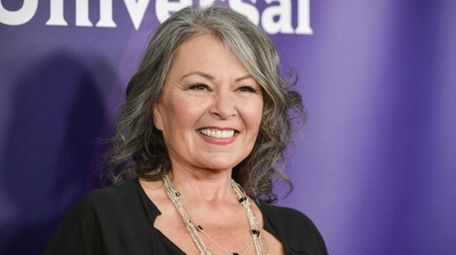 Roseanne Barr arrives at the NBC Universal Summer