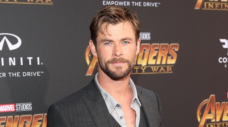Actor Chris Hemsworth attends the Los Angeles Global