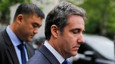 Michael Cohen, former personal lawyer and confidant for