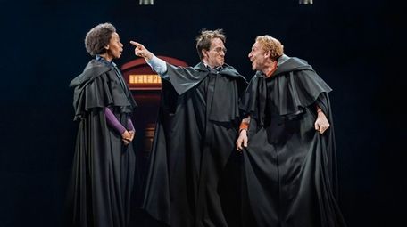 Noma Dumezweni, left, is Hermione Granger, Jamie Parker