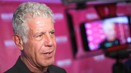 Executive producer Anthony Bourdain attends the premiere of