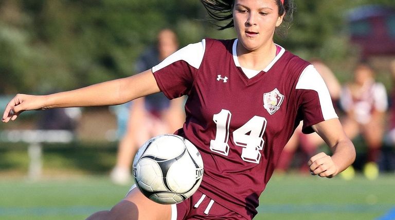 North Shore's Selena Fortich during a Nassau High
