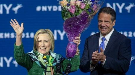 Hillary Clinton endorses Andrew M. Cuomo for governor