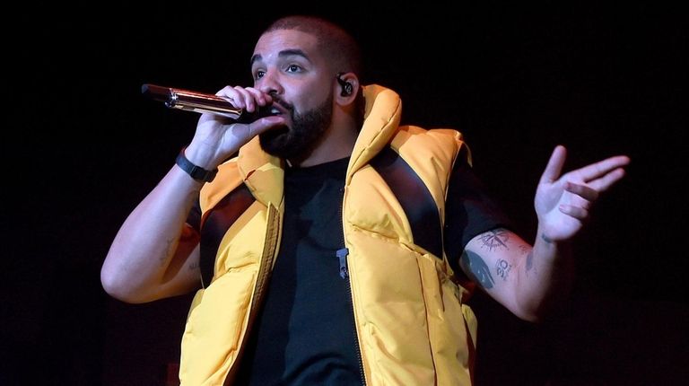 Drake performs at the Coachella Valley Music