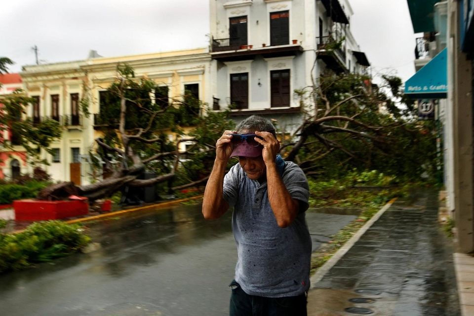 In Old San Juan, Puerto Rico, Hurricane Maria