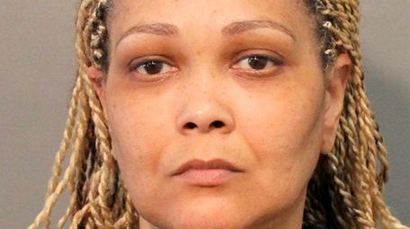 Nassau police said Latricia Hawkins of Hempstead stole