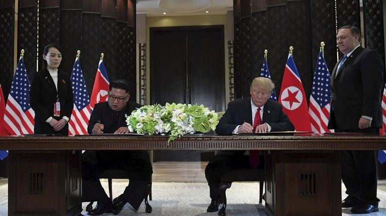 North Korea leader Kim Jong Un and President