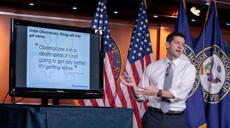 House Speaker Paul Ryan makes his case last