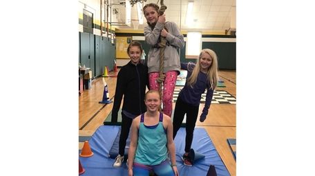Kidsday reporters from Stony Brook in new yoga