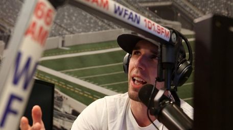 John Jastremski hosts his WFAN overnight show, "JJ