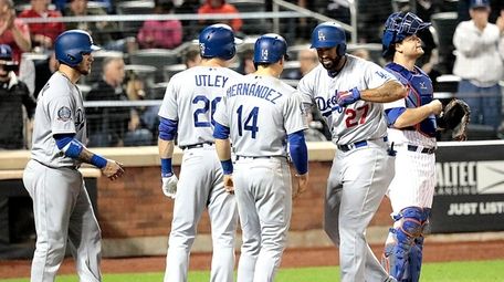 Los Angeles Dodgers left fielder Matt Kemp is