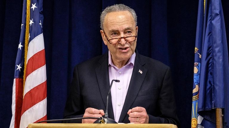 Sen. Chuck Schumer on Sunday urged installation of