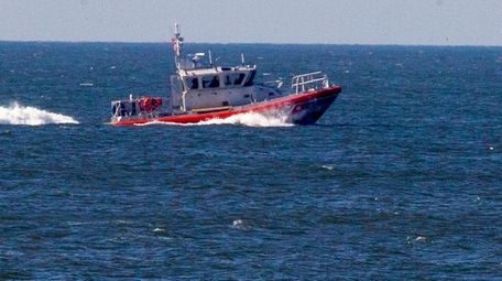 Waters off Long Beach Boulevard where a swimmer