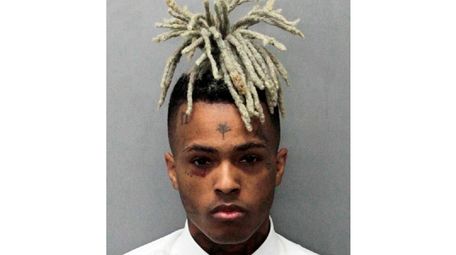 Rapper XXXTentacion is pictured in an undated mug
