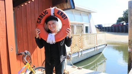 Sal Cataldi's daughter named the house barge "Garlic