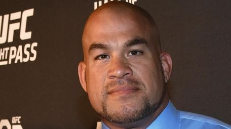 Tito Ortiz arrives at the UFC Hall of