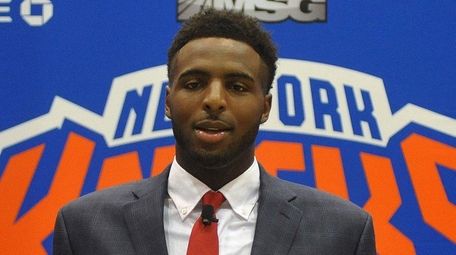 Mitchell Robinson, selected by the Knicks in the