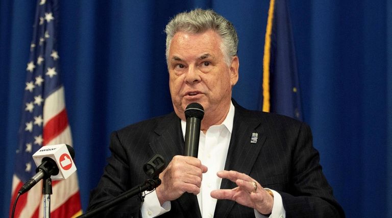 Rep. Peter King, seen here on April 15,