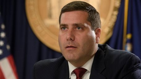 Suffolk County District Attorney Timothy Sini during a