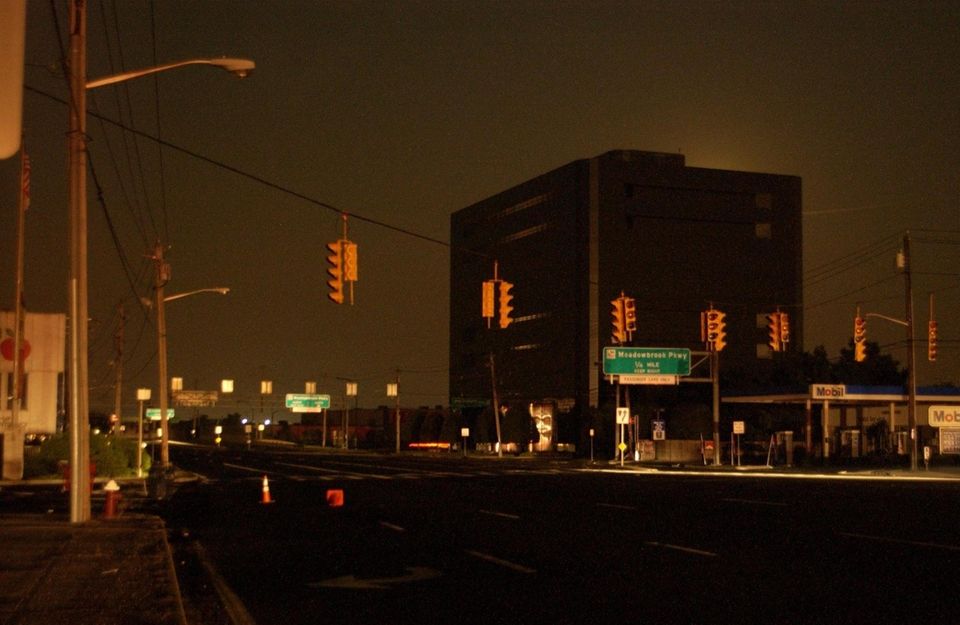 Photographs of the Blackout of August 14, 2003.