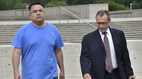 Joseph Zanco, left, a teacher from Massapequa High