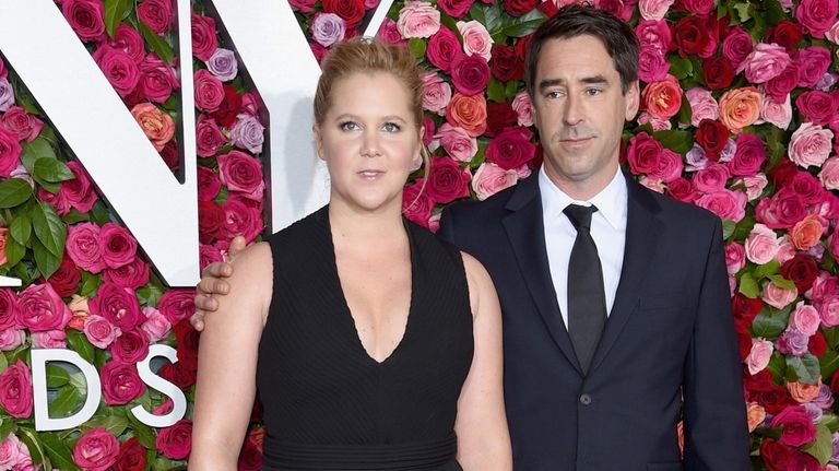 Amy Schumer and Chris Fischer attend the Tony