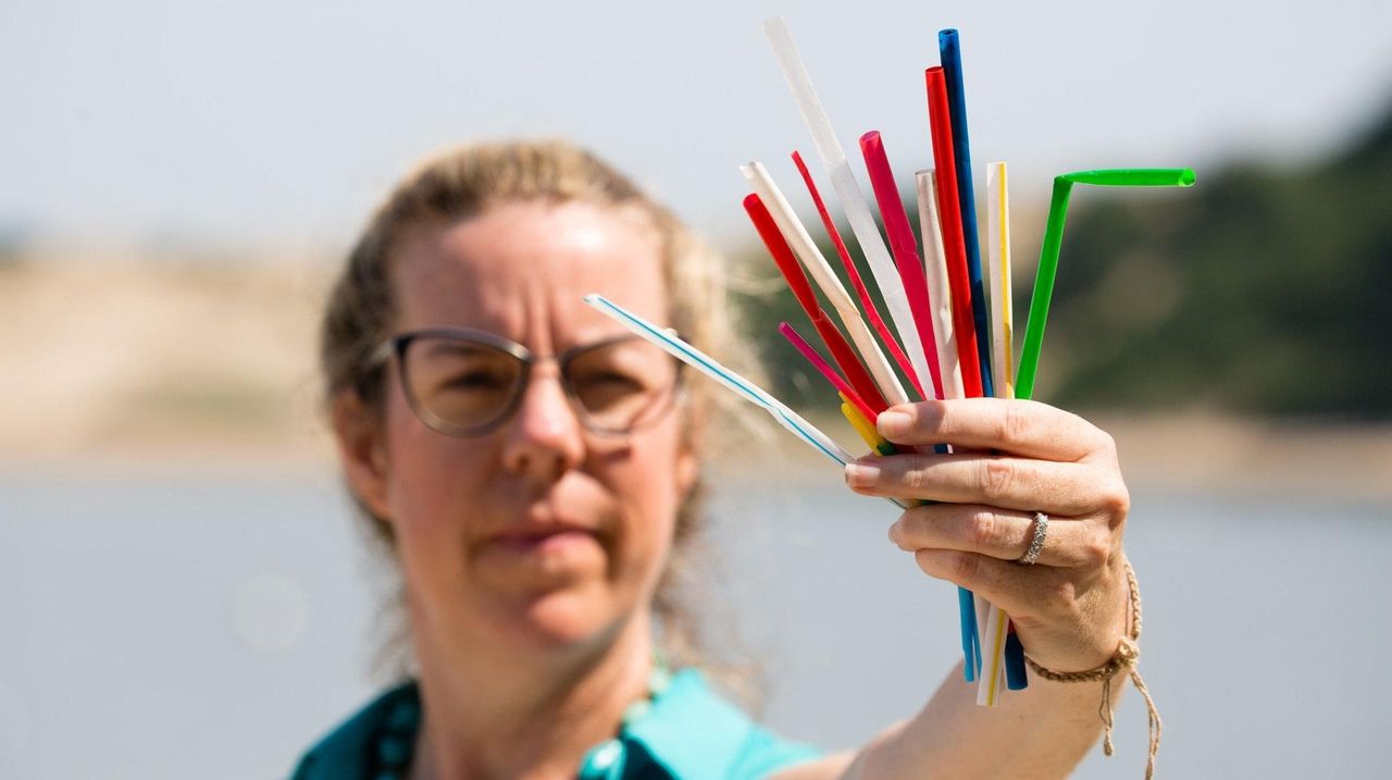 Plastic straws are not recyclable, and some people