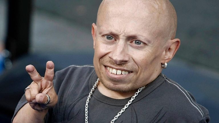 Verne Troyer attends the premiere of the